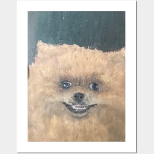 Excited Pomeranian Posters and Art